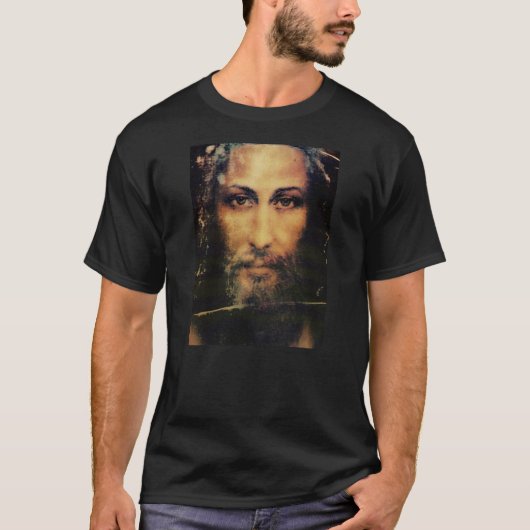 Bild von Jesus Christus - T - Shirt (Vorderseite)