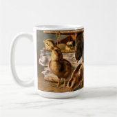 Bild von Landvögeln - Baby Chicks Kaffeetasse (Links)