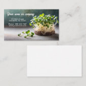 Bild von MikroGrüntönen Visitenkarte (Vorne/Hinten)