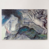 Bild von Minotaur zur Illustration von Inferno, Ca Puzzle (Horizontal)