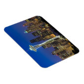 Bild von Seattle Skyline in den Morgenstunden. Magnet (Rechte Seite)