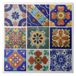 Bild von Talavera Tile auf 6 x 6 Keramiken Tile Fliese