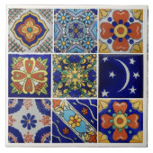 Bild von Talavera Tile auf 6 x 6 Keramiken Tile Fliese (Vorderseite)