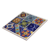 Bild von Talavera Tile auf 6 x 6 Keramiken Tile Fliese (Seite)
