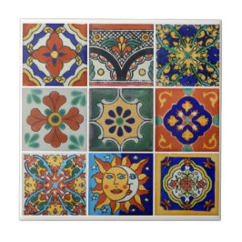 Bild von Talavera Tile auf der kleinen Keramik Fliese