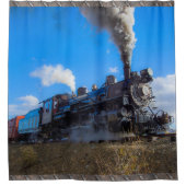 Bild-Wahlen des Dampf-Zug-24 Duschvorhang (Vorderseite)