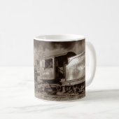 Bild-Wahlen des Dampf-Zug-25A-E Kaffeetasse (VorderseiteRechts)