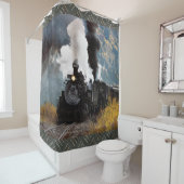 Bild-Wahlen des Zug-5 Duschvorhang (Beispiel)