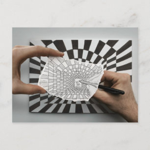 Bildaufnahme des Stifts Vs - Geometrie Postkarte