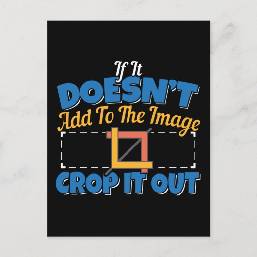 Bildbearbeitung - Kostenvoranschlag abstreichen Postkarte (Vorderseite)