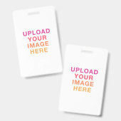 Bildblende in voller Größe Ausweis (Vorder- & Rückseite)