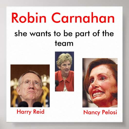 bilde, nancy_pelosi, harry_reid, Robin Carnahan... Poster (Vorne)
