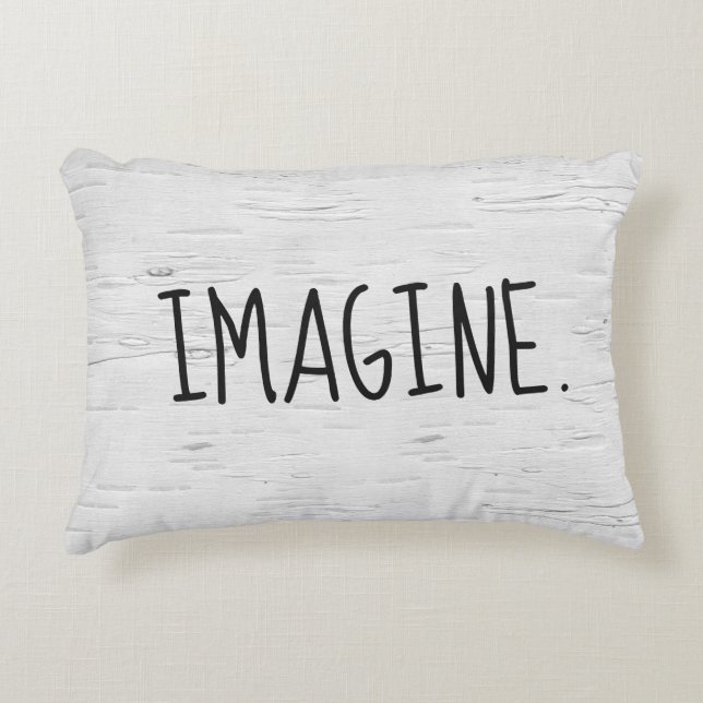 BILDEN Sie den Text auf Birkenbaum Dekokissen (Vorderseite)