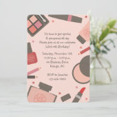 Bilden Sie Geburtstags-Party Einladung (Stehend Vorderseite)