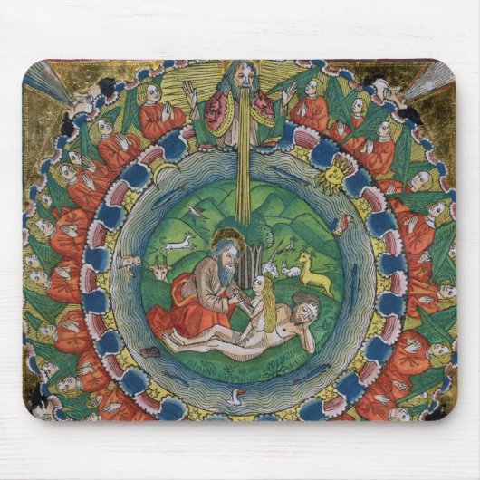 Bilden Sie Kopie des Genese-2:22 Gott geschaffenes Mousepad (Vorne)