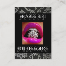 Bilden Sie Künstler-Visitenkarte