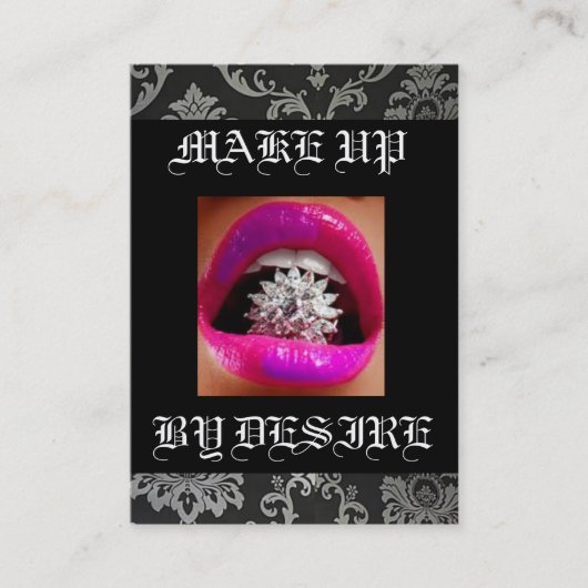 Bilden Sie Künstler-Visitenkarte Visitenkarte (Vorderseite)