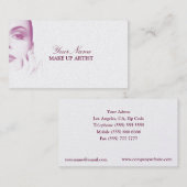 Bilden Sie Künstler-Visitenkarte Visitenkarte (Vorne/Hinten)