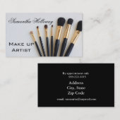 Bilden Sie Künstler-Visitenkarten Visitenkarte (Vorne/Hinten)