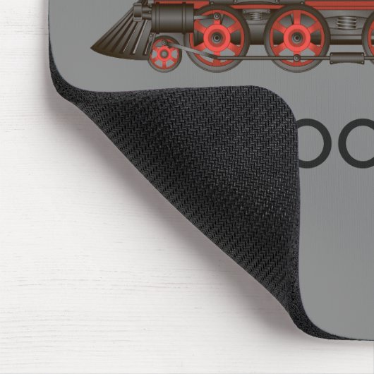Bilden Sie Motor Choo Choo aus oder fertigen Sie Mousepad (Ecke)