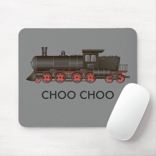Bilden Sie Motor Choo Choo aus oder fertigen Sie Mousepad (Mit Mouse)