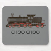 Bilden Sie Motor Choo Choo aus oder fertigen Sie Mousepad (Vorne)