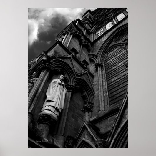 Bildende Kunst, für immer klerikisch zusehen, goti Poster (Vorne)
