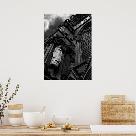 Bildende Kunst, für immer klerikisch zusehen, goti Poster (Küche)