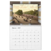 Bilder alten 12-monatigen Kalenders Londons Kalender (Feb 2027)