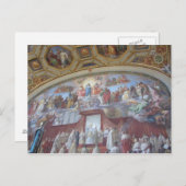 Bilder an der Decke Rom Postkarte (Vorne/Hinten)