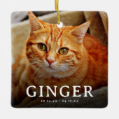 Bilder auf unserem Cat 2-Foto für Herz-Pet Keramikornament (Vorderseite)