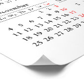 Bilder aus dem Madrider Kalender 2019 Poster (Ecke)