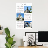 Bilder aus dem Madrider Kalender 2019 Poster (Heimbüro)