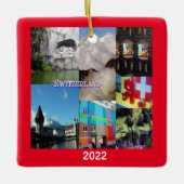 Bilder aus der Schweiz Keramikornament (Vorderseite)