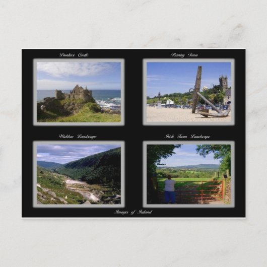 Bilder aus Irland Postkarte (Vorderseite)