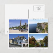 Bilder aus Irland Postkarte (Vorne/Hinten)