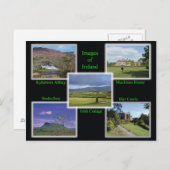 Bilder aus Irland Postkarte (Vorne/Hinten)