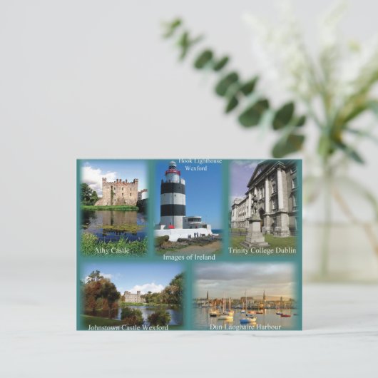 Bilder aus Irland Postkarte (Stehend Vorderseite)