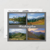 Bilder aus Washington Postkarte (Vorne/Hinten)