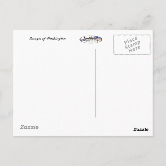 Bilder aus Washington Postkarte (Rückseite)