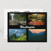 Bilder aus Washington Postkarte (Vorne/Hinten)