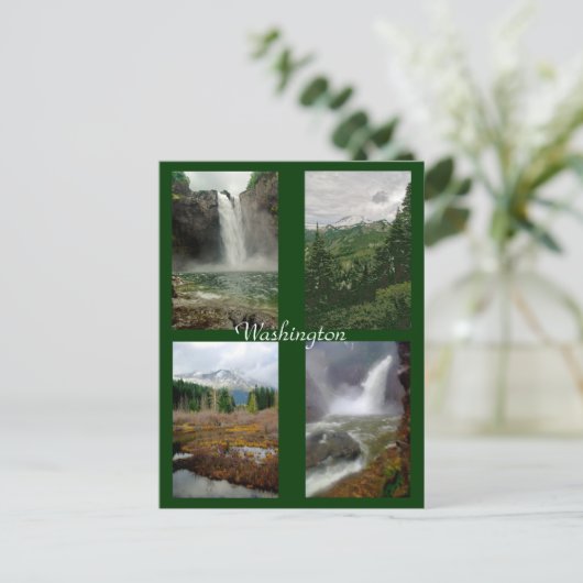 Bilder aus Washington Postkarte (Stehend Vorderseite)