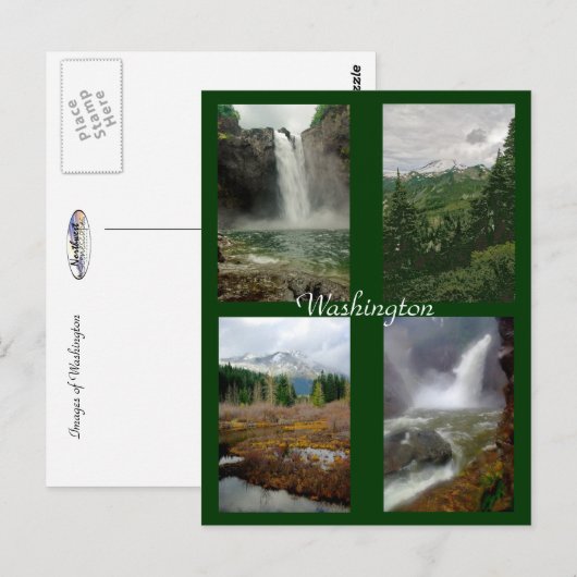 Bilder aus Washington Postkarte (Vorne/Hinten)