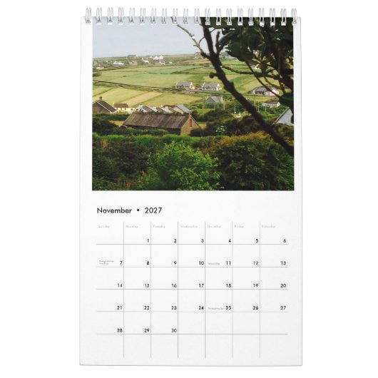 Bilder der Dingle-Weise Kalender (Nov 2027)