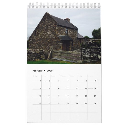 Bilder der Dingle-Weise Kalender (Feb 2026)