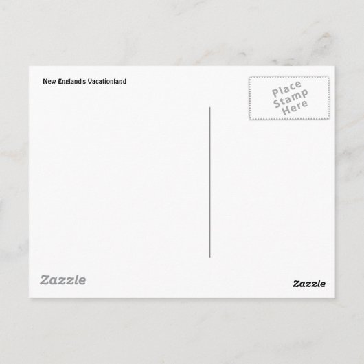 Bilder der Maine Postkarte (Rückseite)