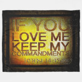 Bilder der Schrift 17 Fleecedecke (Vorderseite (Horizontal))