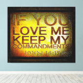 Bilder der Schrift 17 Leinwanddruck (Insitu (Holzboden))