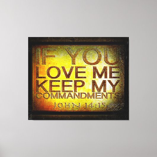 Bilder der Schrift 17 Leinwanddruck (Vorderseite)