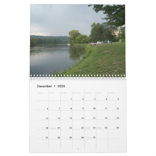 BILDER DES CAYUGA LAKE-Kalenders Kalender (Dez 2026)